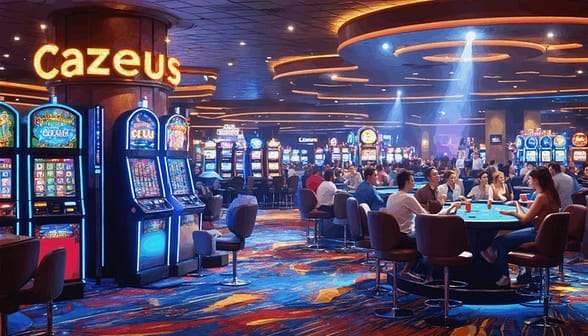 Image: Cazeus Casino : le petit tour d’horizon d’un site français