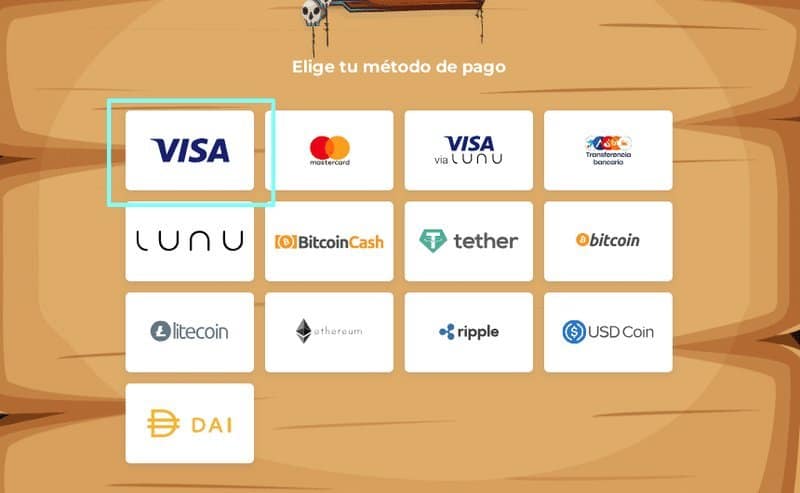 Mexico - casinos online que aceptan visa